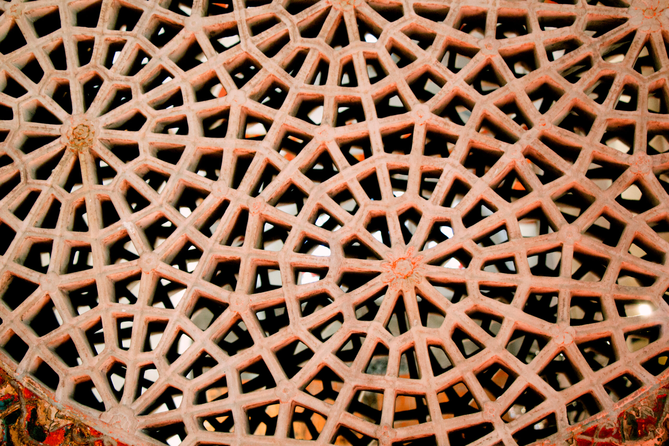 Example of Ottoman art patterns applied on stone